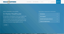 Desktop Screenshot of healthpartnersinc.com